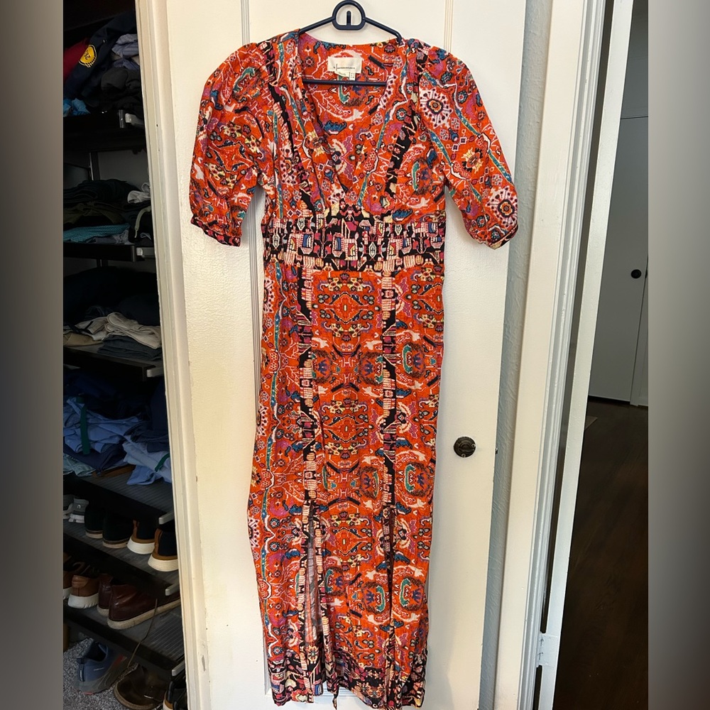 Anthropologie maxi dress